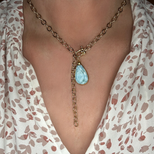 Larimar Versatile Necklace