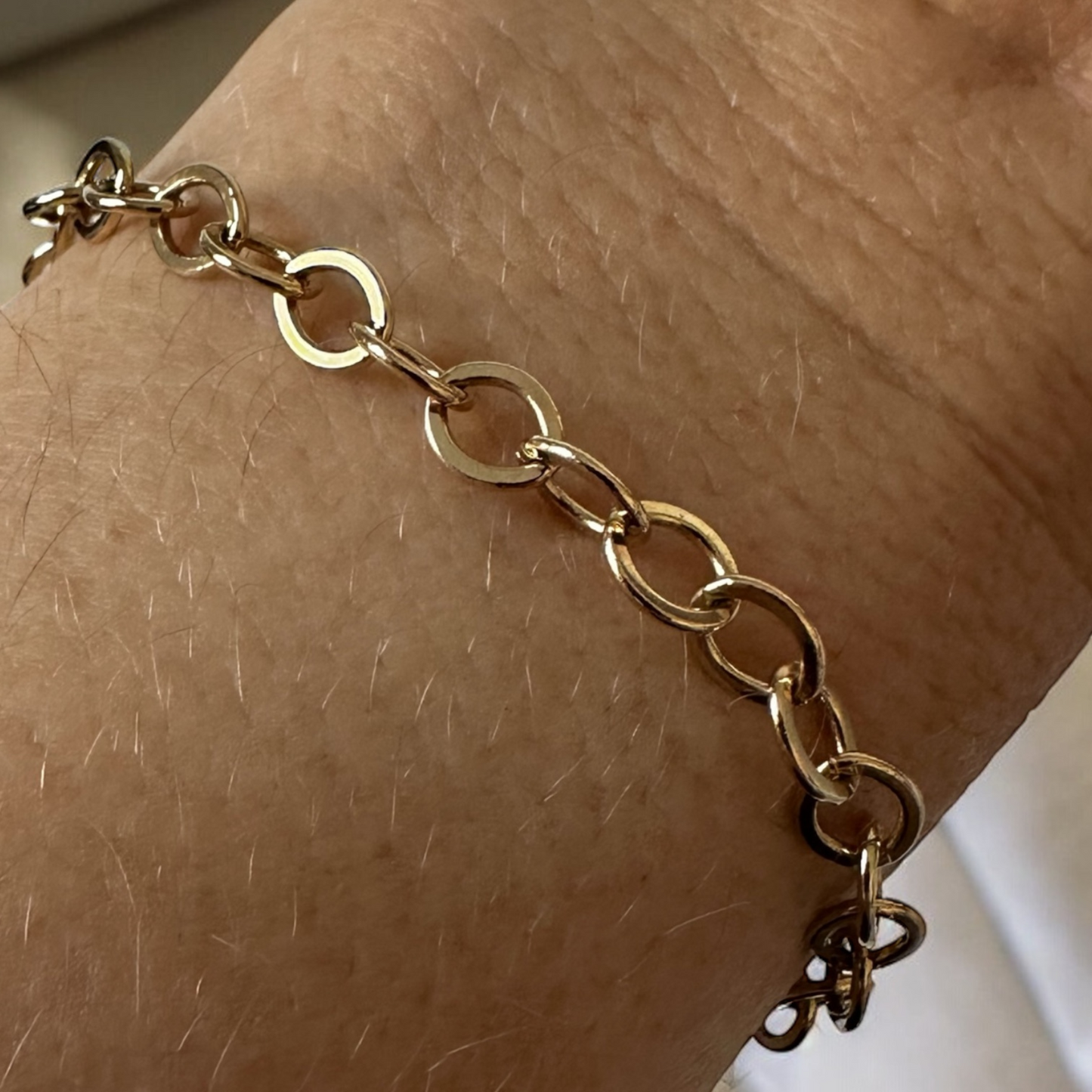 Oval Link Chain Bracelet