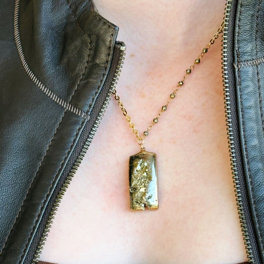 Pyrite Necklace