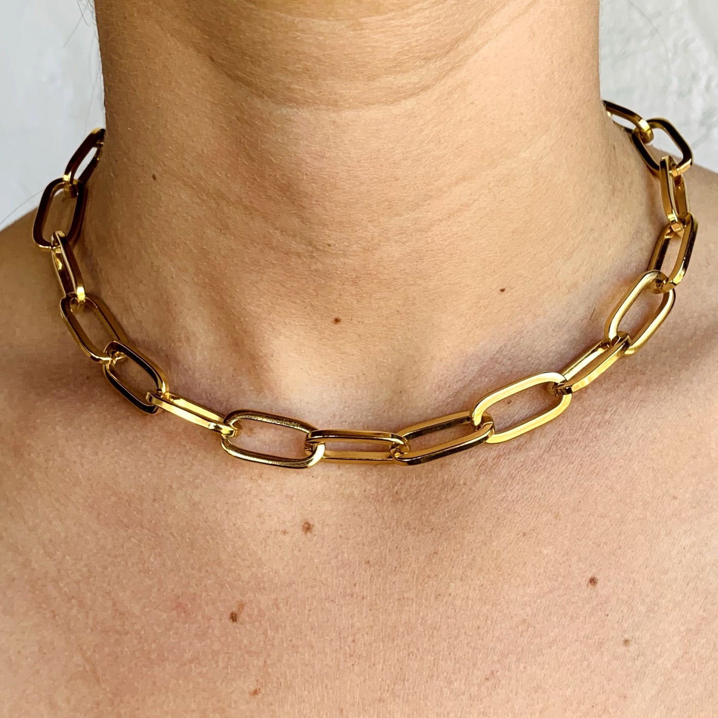 Rita Paper Clip Necklace