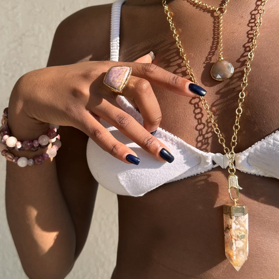 Kunzite Ring