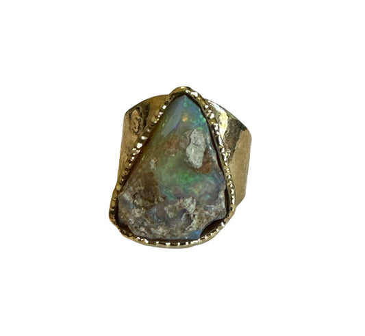 Ethiopian Opal Ring