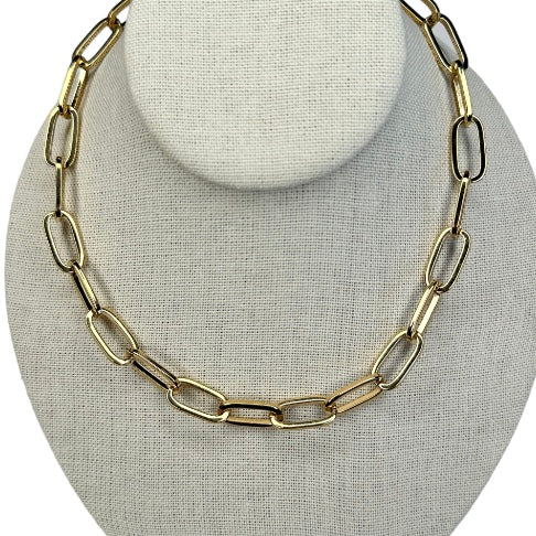Rita Paper Clip Necklace