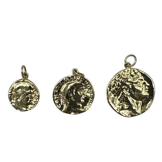 Gold Coin Pendant