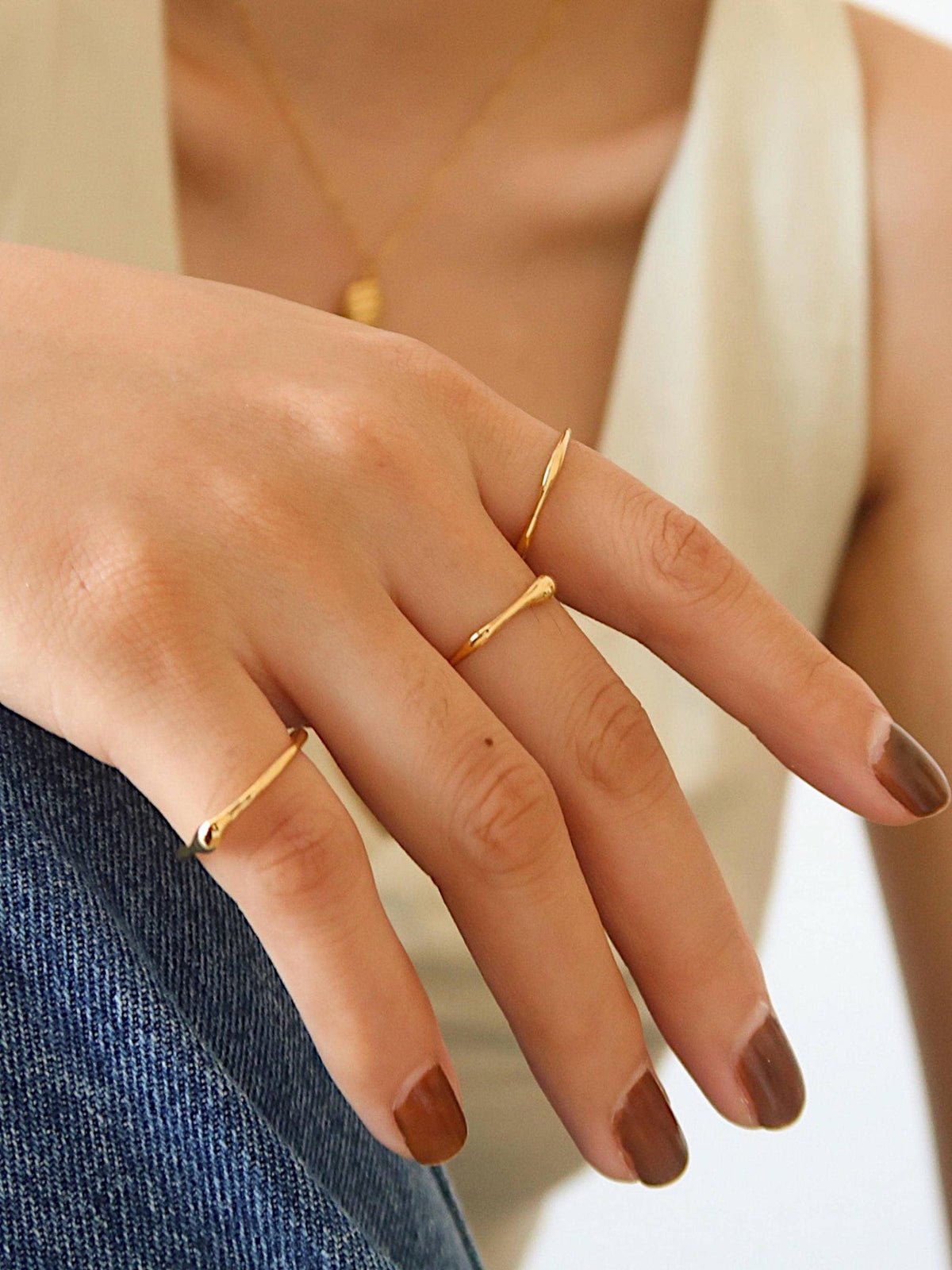 Minimalist Band Rings