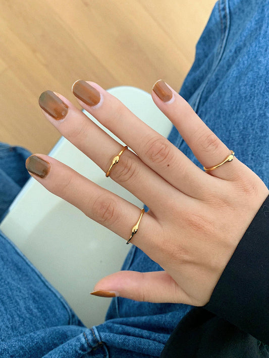 Minimalist Band Rings
