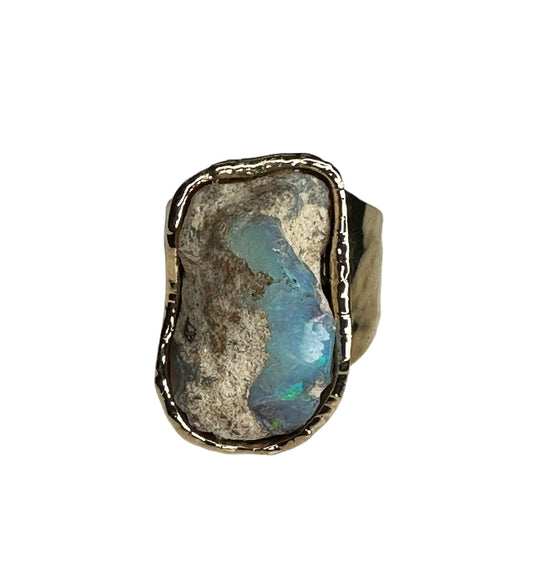Ethiopian Opal Ring
