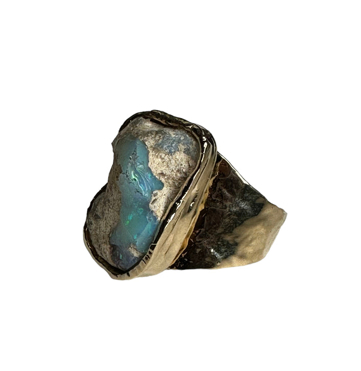Ethiopian Opal Ring
