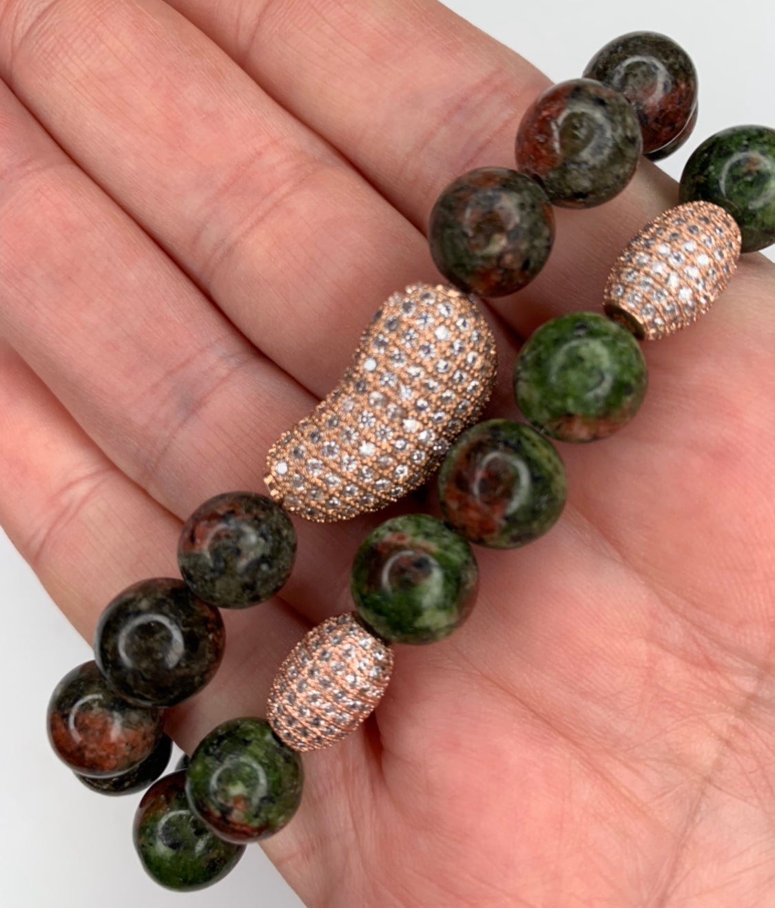 Ruby Zoisite Bracelet - Belaroca Jewelry
