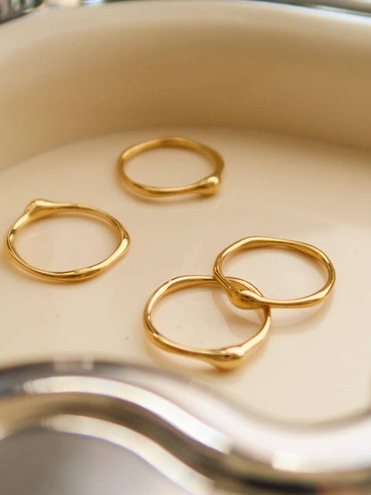 Minimalist Band Rings