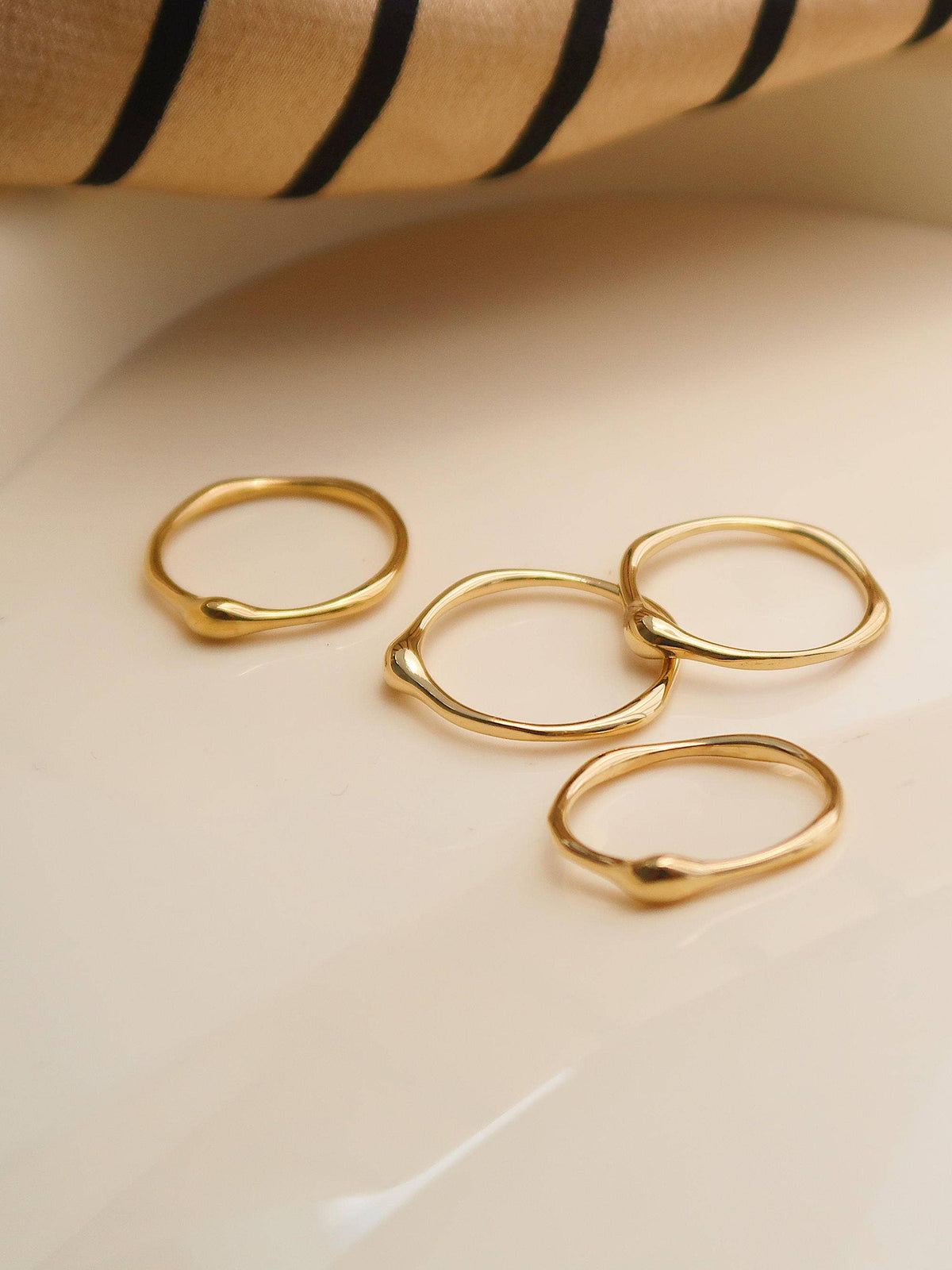 Minimalist Band Rings