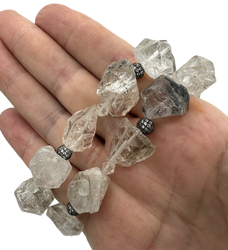 Herkimer Diamond Stretch Bracelet