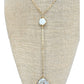 Oval Mother Of Pearl Necklace