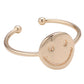 Happy-Face- Adjustable-ring-Gold- Belaroca-Jewelry
