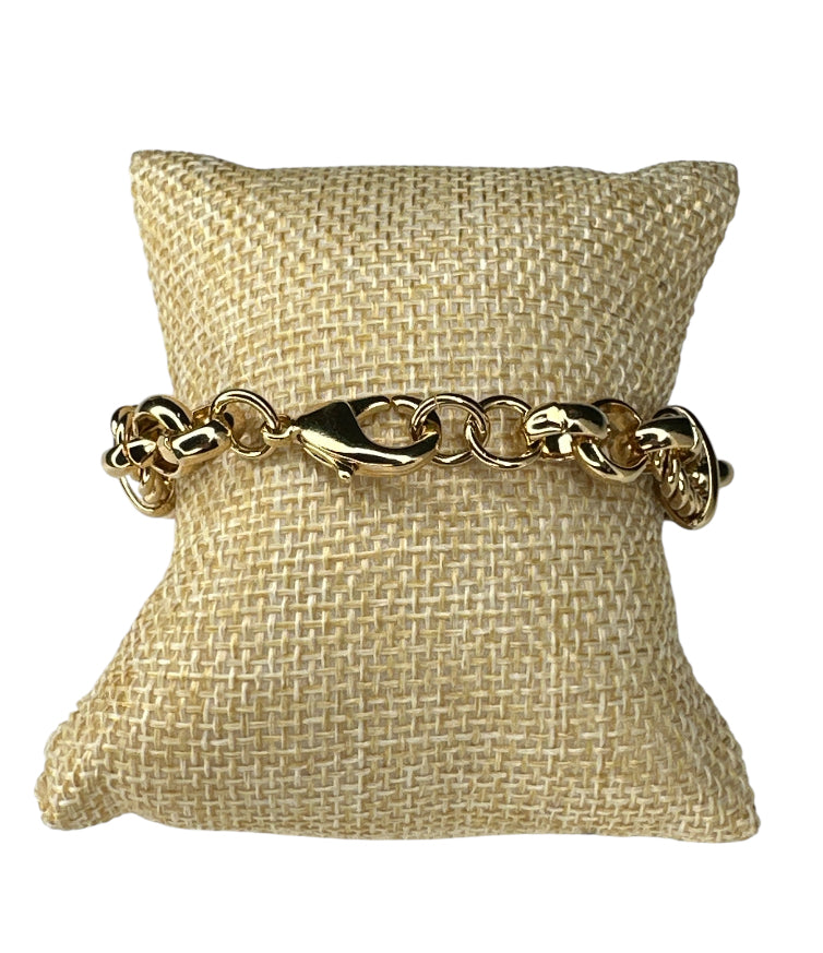 Oval Knotted Bracelet