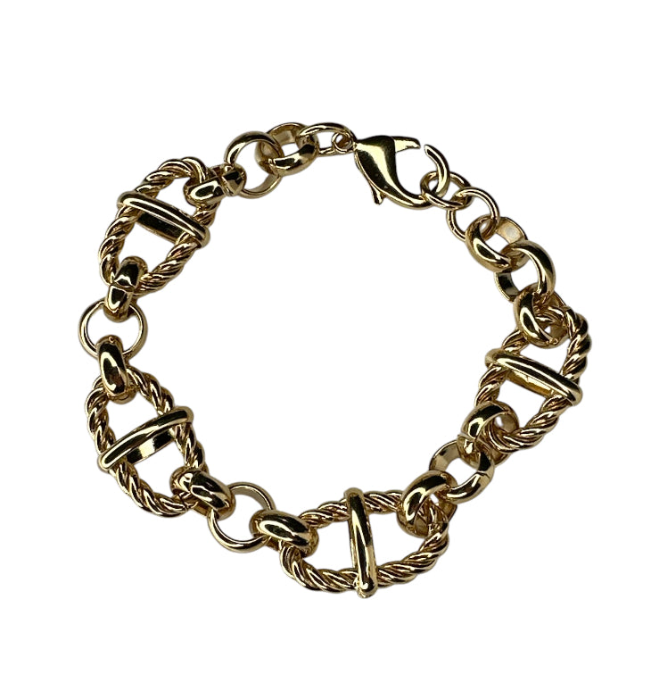 Oval Knotted Bracelet