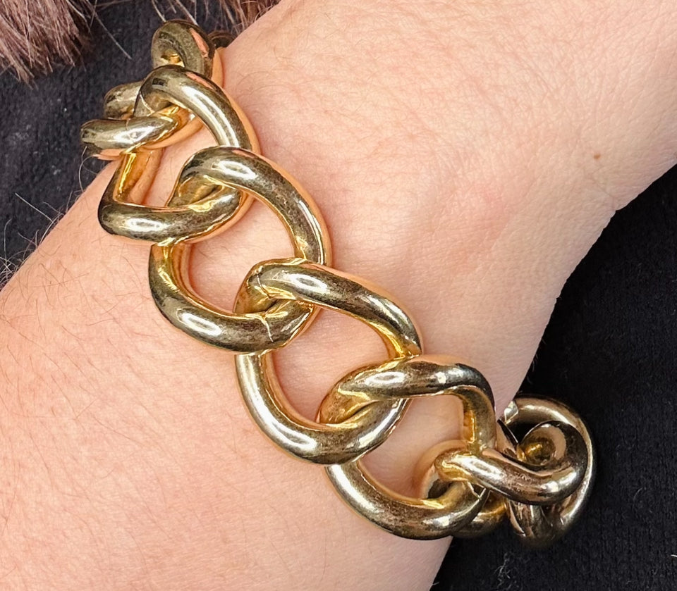 Chunky Link Chain Bracelet