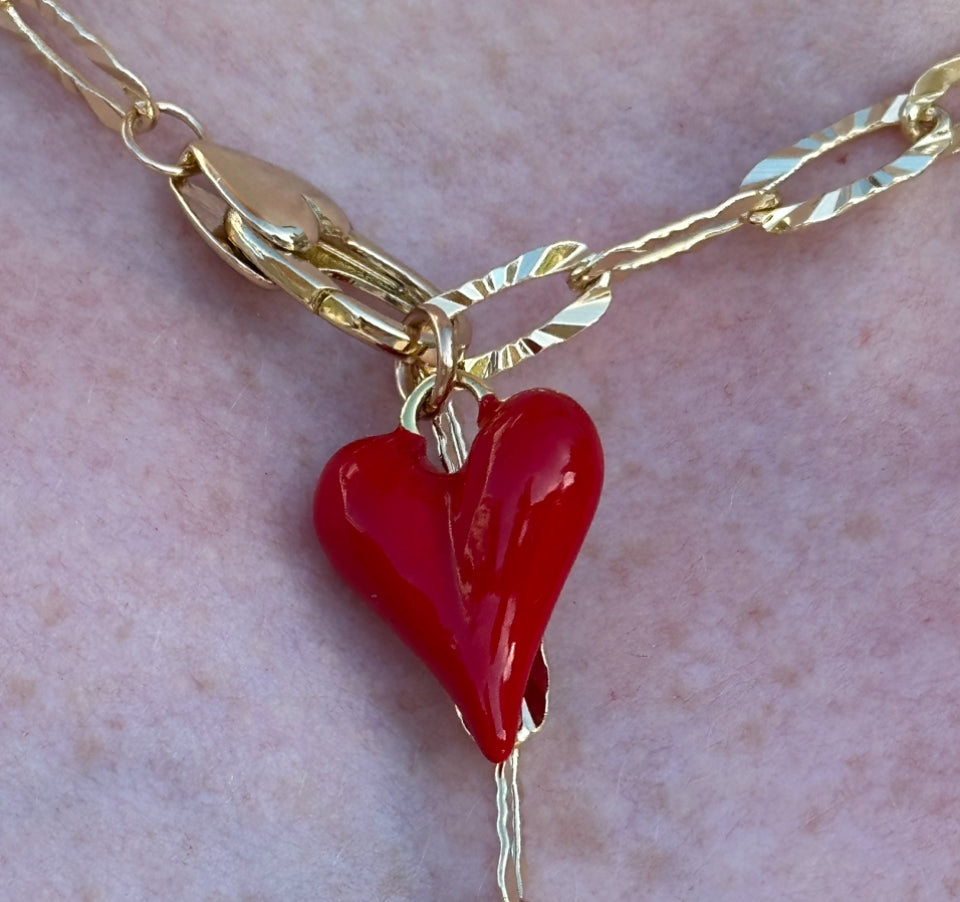 Heart Chain Necklace