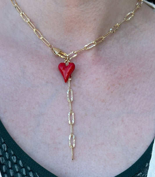 Heart Chain Necklace