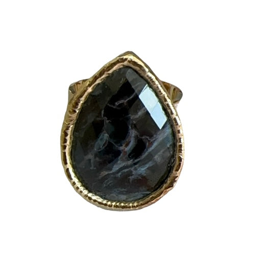 Black Amethyst Ring
