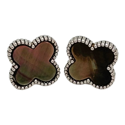 Four Leaf Clover Stud Earrings