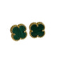 Mini Stud Clover Earrings