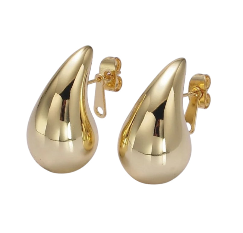 Teardrop Studd Earrings