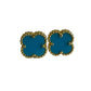 Mini Stud Clover Earrings