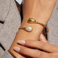 18K Gold-Plated Pearl Cuff Bracelet