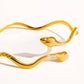 18K Gold-Plated Serpent Cuff Bracelet