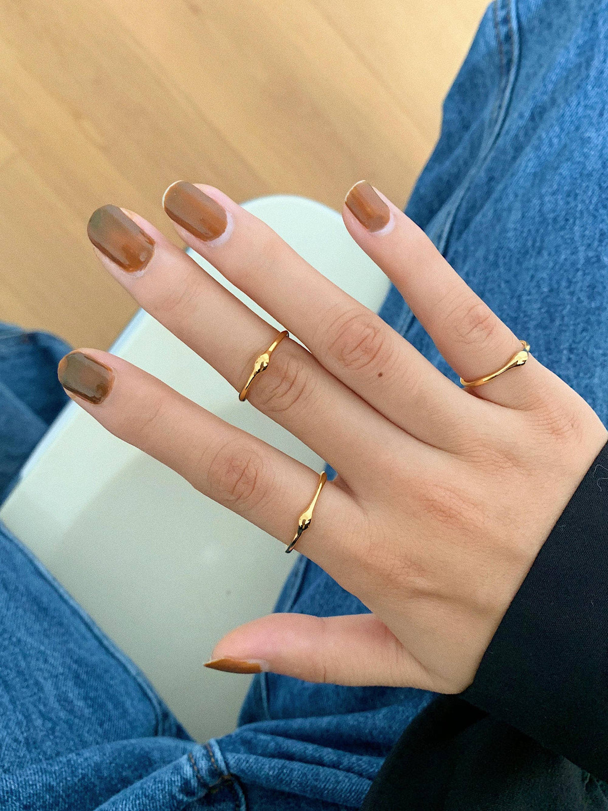 Minimalist Band Rings