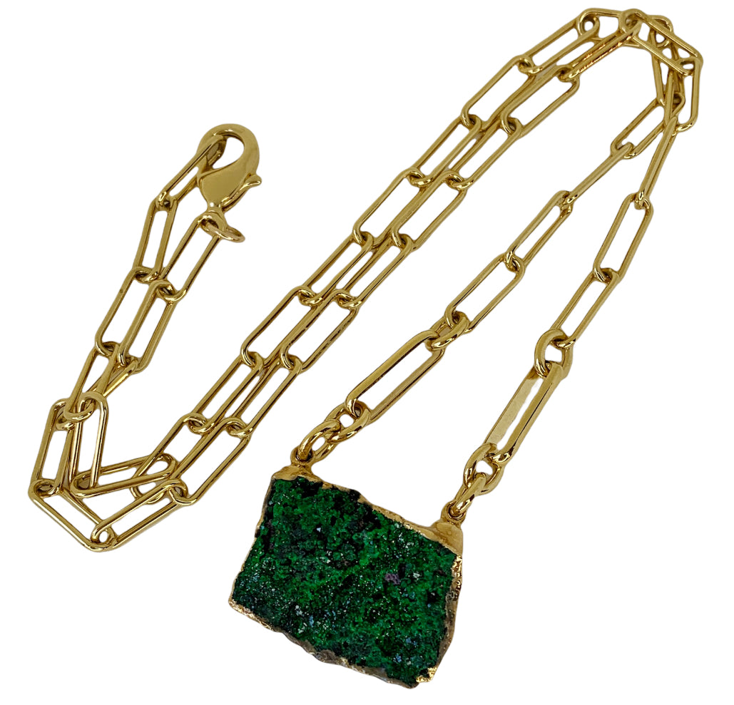 Uvarovite Necklace - Belaroca Jewelry