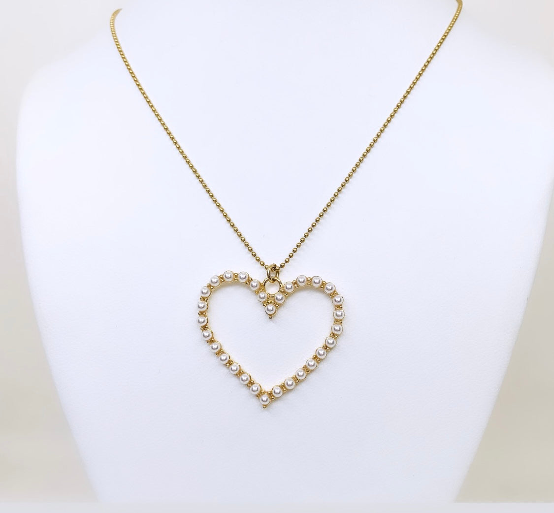 Open Heart Necklace - Belaroca Jewelry