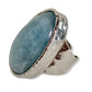 Aquamarine Cuff Ring - Belaroca Jewelry