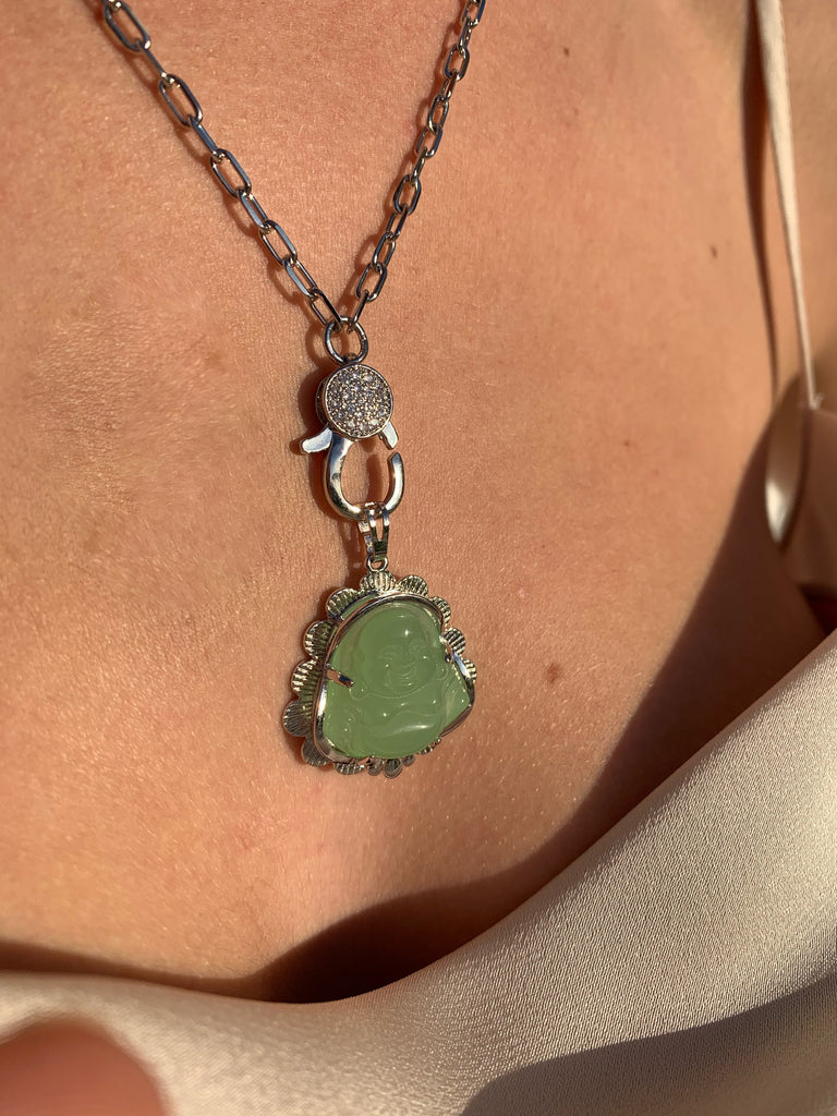 Green Buddha Necklace – MM
