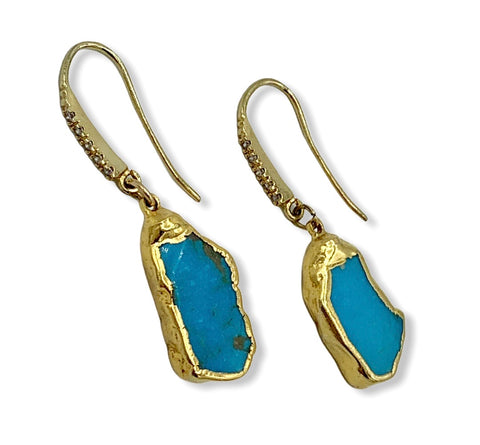 Turquoise Earrings - Belaroca Jewelry
