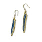 Gold Kyanite Earrings - Belaroca Jewelry